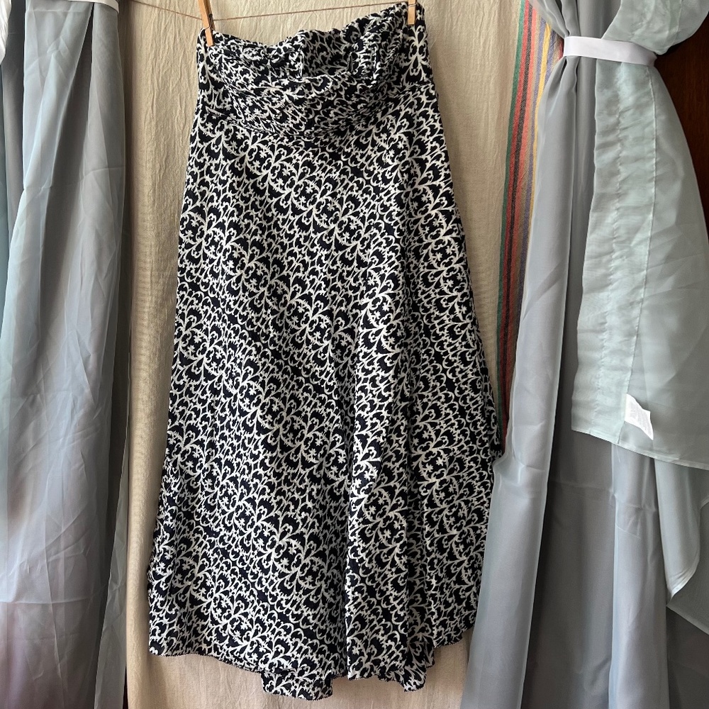 J Crew Strapless A Line Dress Size 10